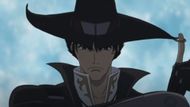 Van's first summon of Dann, the Armor (Image Source: Studio AIC ASTA)